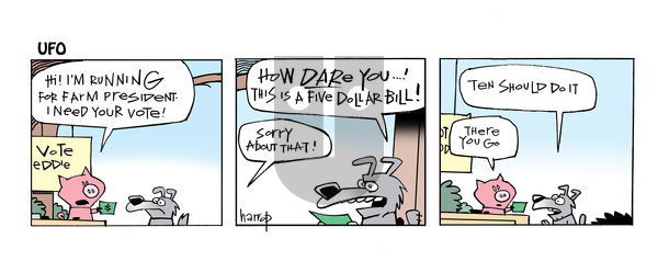 UFO - Thursday September 26, 2024 Comic Strip