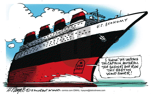 Henry Payne on Saturday December 28, 2019 Comic Strip