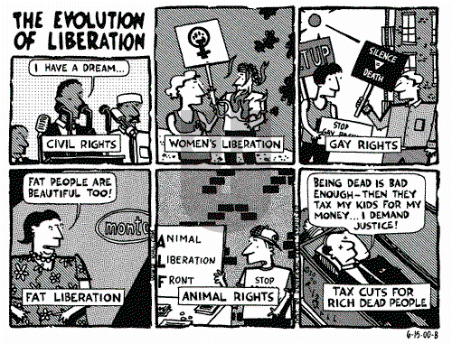 Ted Rall on Saturday June 17, 2000 Comic Strip