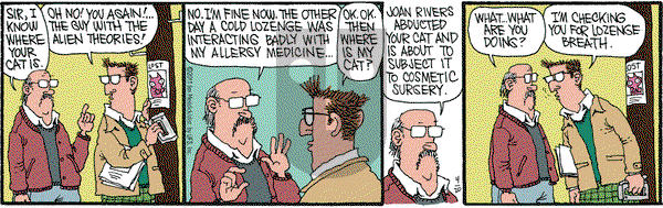 Monty on Wednesday April 20, 2011 Comic Strip