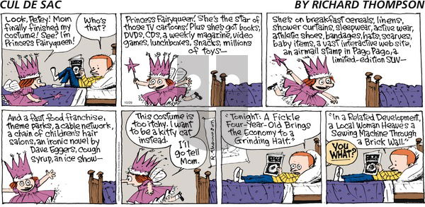 Cul de Sac on Sunday October 29, 2017 Comic Strip