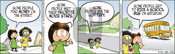 Baldo on Saturday October 27, 2018 Comic Strip