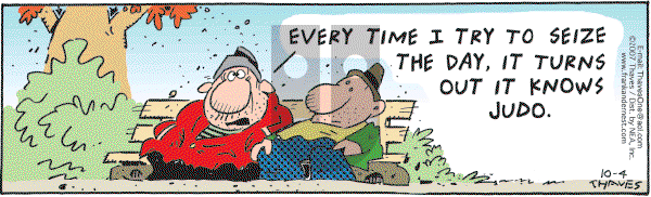 Frank and Ernest - Thursday October 4, 2007 Comic Strip