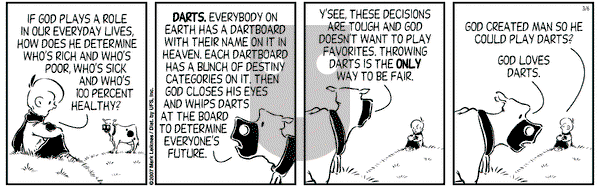 Cow and Boy Classics on Tuesday March 6, 2007 Comic Strip