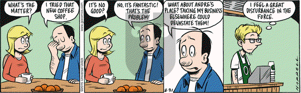 Adam@Home on Monday August 31, 2015 Comic Strip