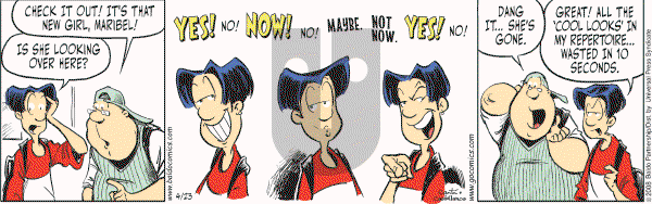 Baldo on Wednesday April 23, 2008 Comic Strip