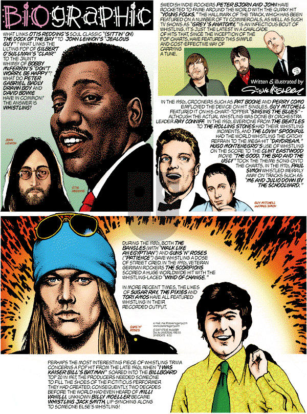 Biographic on Sunday May 20, 2007 Comic Strip