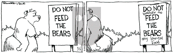 The Grizzwells on Saturday September 15, 2001 Comic Strip