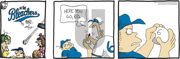 In the Bleachers on Sunday May 20, 2018 Comic Strip
