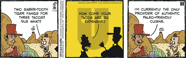 La Cucaracha on Saturday November 30, 2019 Comic Strip
