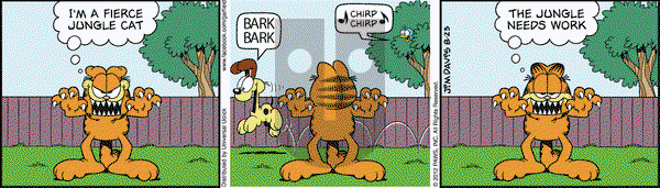 Garfield on Thursday August 23, 2012 Comic Strip