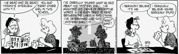 Luann on Monday May 16, 1994 Comic Strip