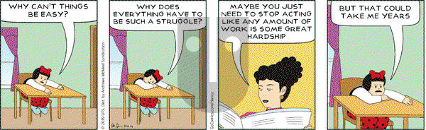 Nancy on Monday August 26, 2019 Comic Strip