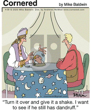 Cornered on Thursday April 30, 2020 Comic Strip
