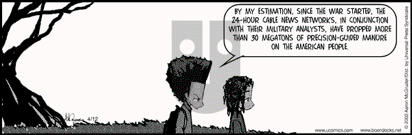 The Boondocks on Saturday November 13, 2010 Comic Strip