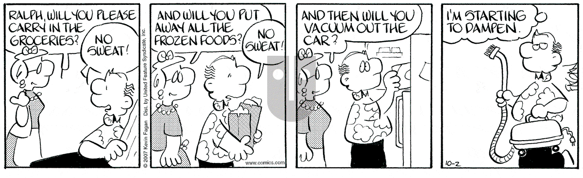 Drabble - Tuesday October 2, 2007 Comic Strip