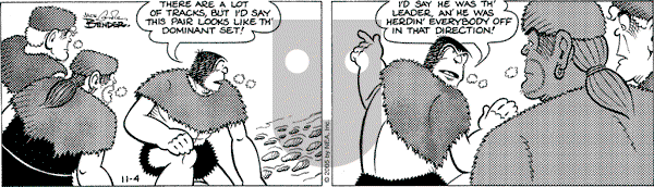 Alley Oop on Friday November 4, 2005 Comic Strip