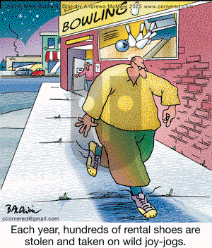 Cornered on Thursday March 27, 2025 Comic Strip