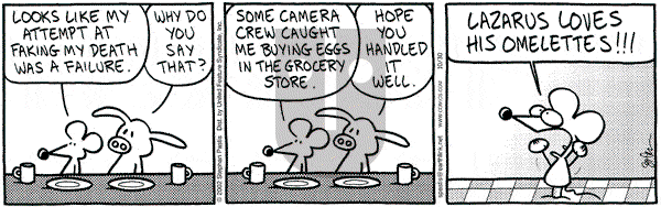 Pearls Before Swine on Wednesday October 30, 2002 Comic Strip