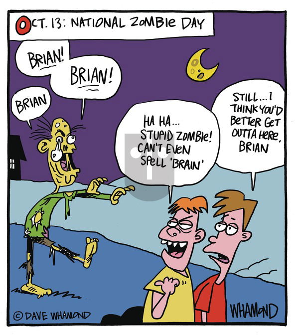 Day by Dave - Sunday October 13, 2024 Comic Strip