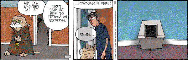 Get Fuzzy on Tuesday March 25, 2008 Comic Strip