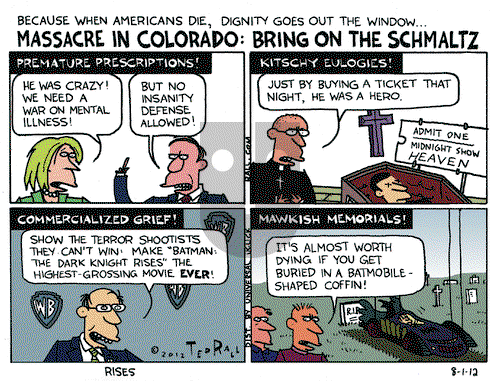 Ted Rall on Wednesday August 1, 2012 Comic Strip