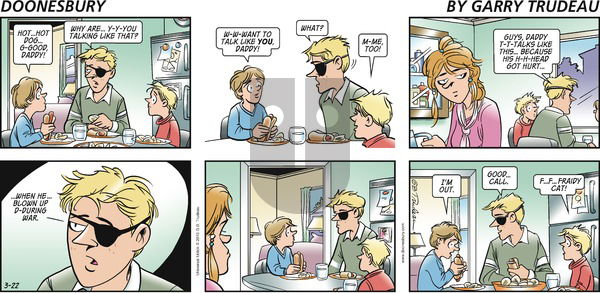 Doonesbury on Sunday March 22, 2015 Comic Strip