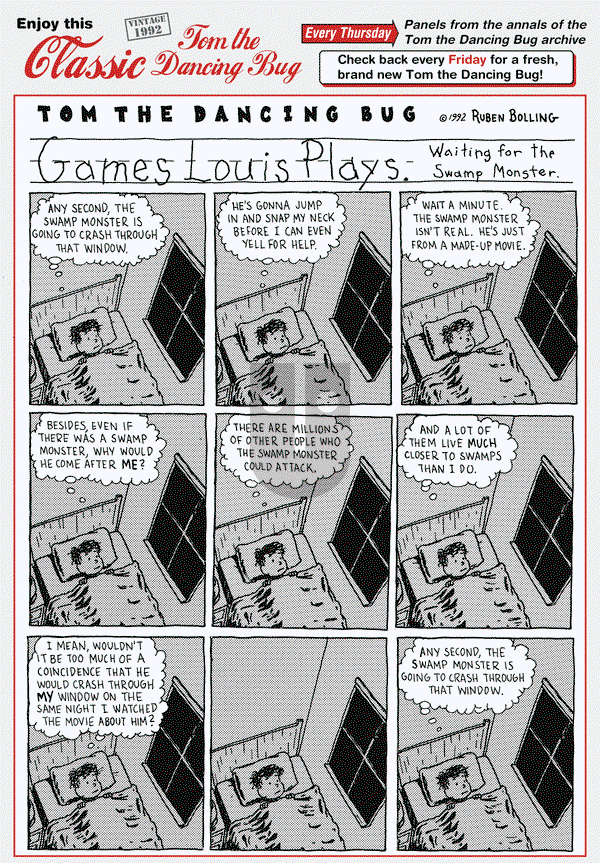 Tom the Dancing Bug on Thursday November 5, 2015 Comic Strip