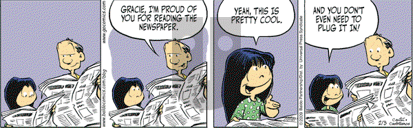 Baldo on Tuesday February 3, 2009 Comic Strip