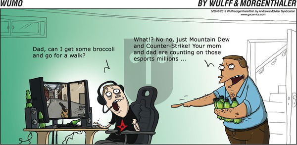 WuMo on Sunday May 26, 2019 Comic Strip