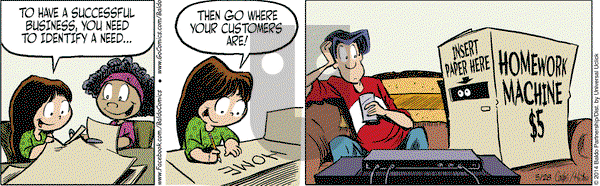 Baldo on Wednesday May 28, 2014 Comic Strip