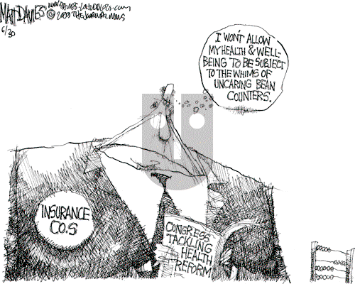 Matt Davies on Tuesday June 30, 2009 Comic Strip