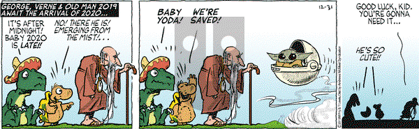 Over the Hedge on Tuesday December 31, 2019 Comic Strip
