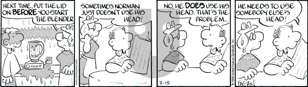 Drabble on Monday March 15, 1999 Comic Strip