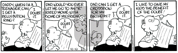 Drabble on Monday October 10, 2005 Comic Strip
