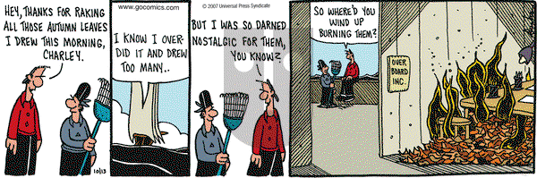 Overboard on Saturday October 13, 2007 Comic Strip