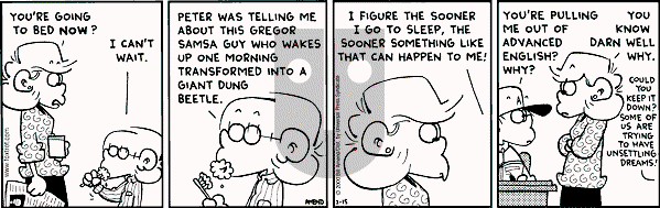 FoxTrot on Tuesday February 15, 2000 Comic Strip