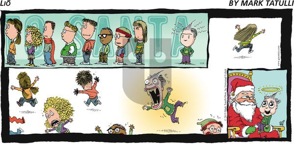 Lio on Sunday December 20, 2015 Comic Strip