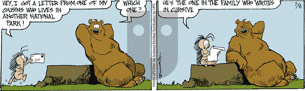 The Grizzwells on Tuesday July 8, 2025 Comic Strip