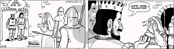 Alley Oop on Friday December 13, 2002 Comic Strip