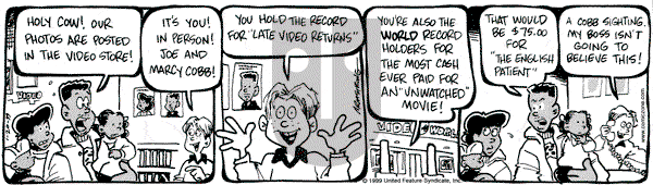 JumpStart on Tuesday June 1, 1999 Comic Strip