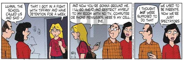Luann on Monday October 16, 2006 Comic Strip