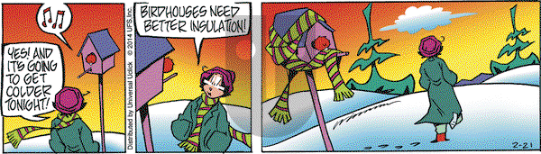 Rose is Rose on Friday February 21, 2014 Comic Strip