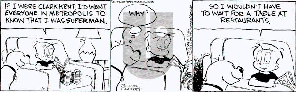Red and Rover on Monday January 19, 2009 Comic Strip