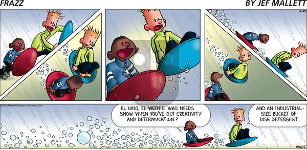 Frazz on Sunday December 20, 2015 Comic Strip