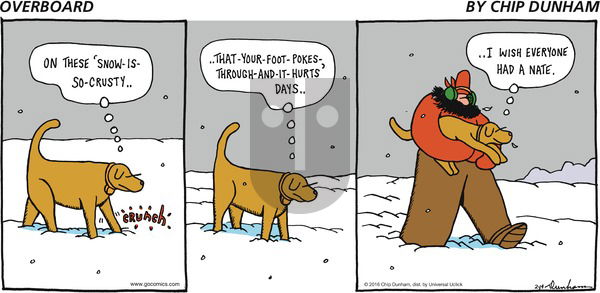 Overboard on Sunday February 14, 2016 Comic Strip