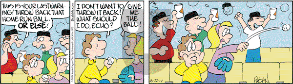 Drabble on Friday August 22, 2014 Comic Strip