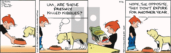 Red and Rover on Wednesday March 18, 2020 Comic Strip