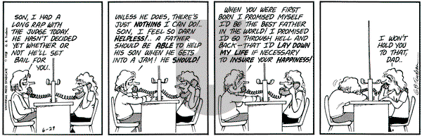 Doonesbury - Friday June 29, 1973 Comic Strip