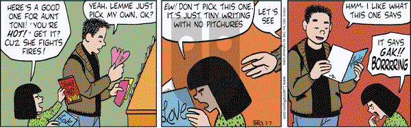 Luann on Thursday February 7, 2013 Comic Strip